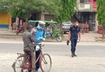 माक्स प्रयोग नगर्नेलाई एक सय रुपैया जरीवाना