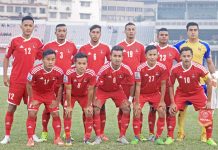 राष्ट्रिय फुटबल टिमलाई १० दिनको बिदा राष्ट्रिय फुटबल टिमलाई १० दिनको बिदा