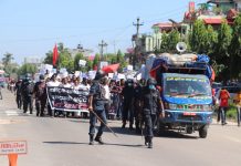 एमसीसी बिरुद्ध रौतहटमा आईटिआर्मिको बिरोध प्रदर्शन-भिडियो