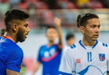 साफ च्याम्पियनसिपमा नेपाल र भारतको कडा भिड्न्त हूदै