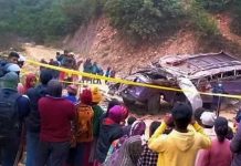 जाजरकोट बस दुर्घटना , ५ जनाको मृत्यु