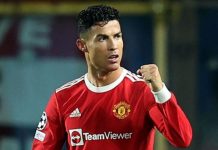 रोनाल्डोको गोलमा युनाइटेडको जित