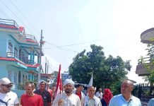 चन्द्रपुर ४ मा मत माग्दै माननीय तिमल्सिना