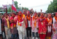 चन्द्रपुर १ को अध्यक्षमा काङ्ग्रेसका बलराम राउत बिजयि