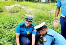 ट्राफिकले गर्यो ६७ औं प्रहरी दिवसको अवसरमा बृक्षारोपण