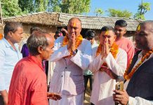 वृन्दावन-१ बलेरीमा मत माग्दै तिमल्सिना र भट्टराई