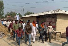 गठबन्धनका उम्मेदवार तिमल्सिना र भट्टराई को पक्षमा बिश्रामपुरमा जन लहर
