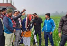 चन्द्रपुर-३ मा ऐलानी जग्गा नापजाँच सुरु