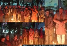 ने.बि संघ ले गर्यो सहिदहरुको सम्झनामा दिप प्रज्वलन