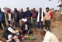 सासद तिमल्सिनाले गरे खौराहामा सामुदायिक भवनको शिलान्यास