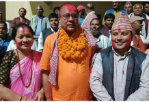 नव नियुक्त भौतिक पुर्वाधार बिकाश मन्त्री यादबलाइ चन्द्रनिगाहपुरमा भब्य स्वागत (भिडियो सहित)