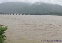 बागमतीमा पानीको सतहले खतरा तह पार,सतर्क रहन आग्रह-तस्बिरहरु