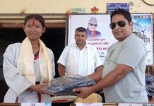 चन्द्रपुर नगरपालिकाद्वारा तेक्वान्दो खेलाडीको विदाई